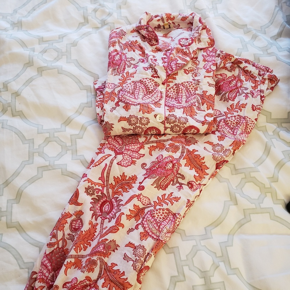 Roberta Roller Rabbit pajama set